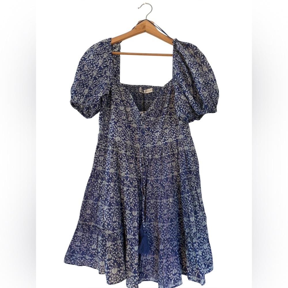 NWT ZARA Blogger Fave A-Line Dress with Balloon Sleeves - Picture 4 of 12